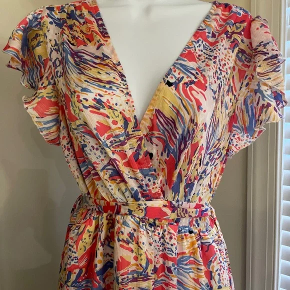 SHEIN Multicolor Maxi Dress, Women’s L - Picture 2 of 5